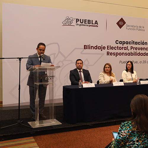 Encargado de Despacho asiste a Capacitación en materia de Blindaje Electoral